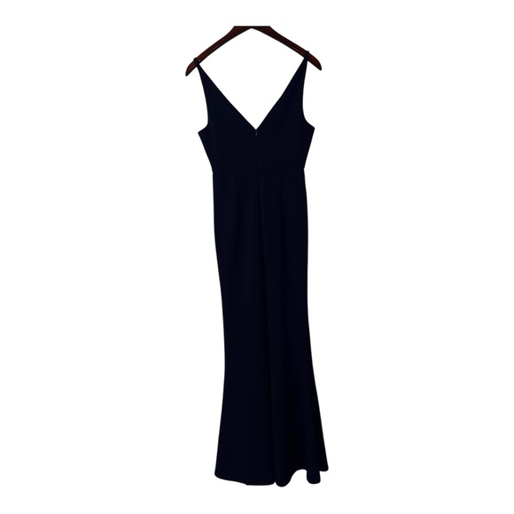 🔥Lulus Melora Navy Blue Sleeveless Maxi Dress Size Medium - Picture 2 of 8